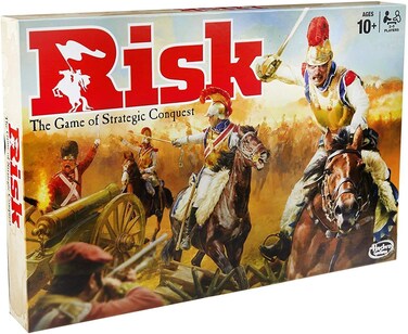 HASBRO GAMING Risk Board Game B7404000 &ndash; Ultimate Strategy Conquest Game with 300 Army Figures, 12 Secret Missions, 4 Game Modes &ndash; Family Game Night for Teens &amp; Adults - Ages 10+