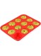 U-HOOME 12 Cup Silicone Muffin Pan and Spatula for Muffin Tins, Non-Stick Silicone Cupcake Baking Cups, Egg Baking Molds Random Color