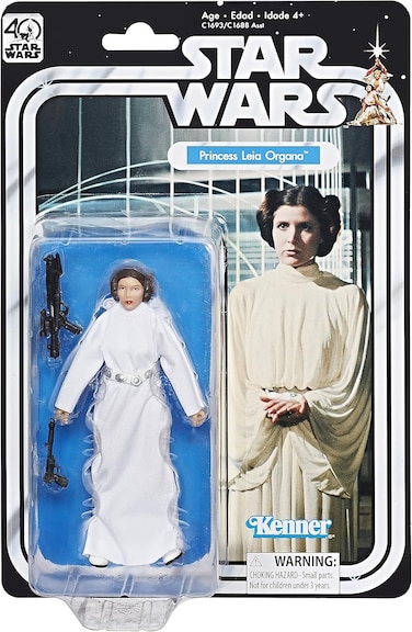 Star Wars The Black Series 40th Anniversary Princess Leia Organa 5.25 Inch Figure