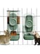 Hanging Automatic Cat Feeders and Cat Water Dispenser,Auto Gravity Pet Supplies Feeder and Waterer Set for Puppy and Kitten Rabbit Chinchilla Hedgehog Ferret Kitty Puppy (Green)