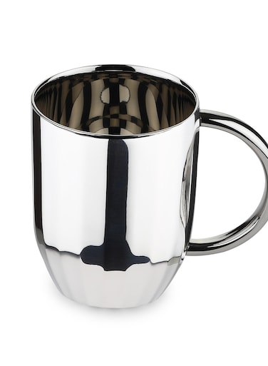 Inox Arttdinox Dome Coffee Mug Set Of 2   Premium Quality   Durable &amp; Elegant Design for Modern Homes
