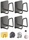 Pcs Sponge Holder for Kitchen Sink Multi-Purpose Sponge Holder Stainless Steel Cutting Board Stand Pot Lid Organizer and Sink Organizer for Kitchen Essentials