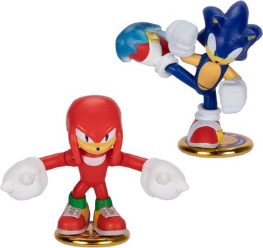 مجموعة Moose Toys Akedo Sonic S1 Versus Pack Sonic Vs Knuckles