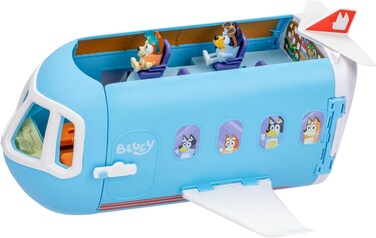 Bluey 3-In-1 Transforming Plane Playset (40 x 19 x 23 cm)