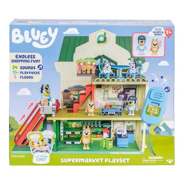 Bluey Series 13 Let's Play Chef Supermarket Playset (40 cm)