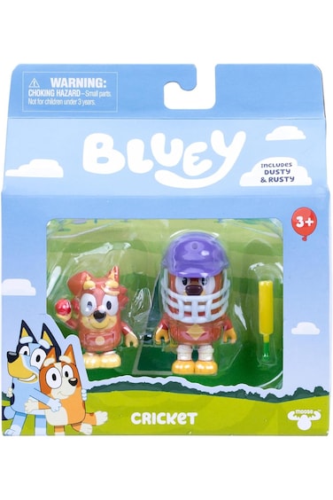 Bluey Cricket Figure, 2-Pack