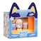 Bluey Fuzzies Episode Pack: The Sign. With 3 Specially Flocked Collectible Mini-Figures (Incl. 1 Exclusive), Display Case, Foil Trading Card, And Collector's Guide. 50 Mini-Figures To Collect!