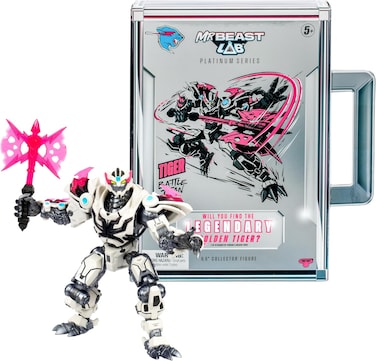 Moose MrBeast Lab Platinum Series Tiger Collector Figure Series 2 W1 Collec