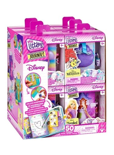 Moose Toys Real Littles: Disney Journal Pack S5 Assorted Designs (1 Random Piece)