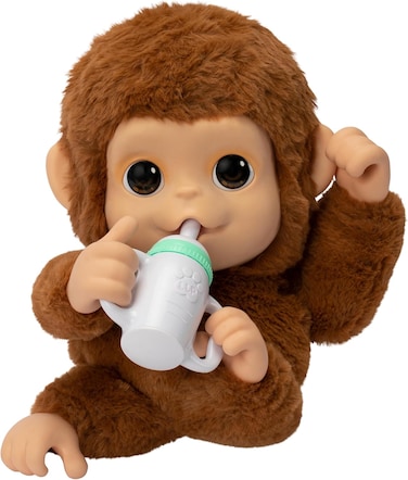 مجموعة حيوانات أليفة صغيرة من القطيفة My Baby Monkey