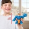 Heroes Of Goo Jit Zu Smash Strikers, Squishy Tygor, Squishy Goo FilLED Action Figure Armored with The Ultimate Smashing Fist Weapon, Stretch Him Up To 3 Times His Size - Sensory Toys