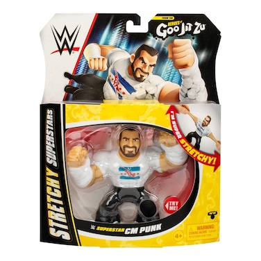 Heroes Of Goo Jit ZU WWE Series 2 Stretchy Superstar CM Punk Action Figure (11.4 cm)