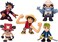 One Piece: Straw Hat Showdown Mini Action Figures (5 Pack)