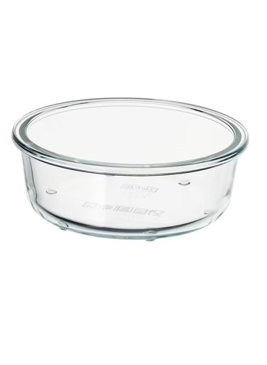 container, round/glass400 ml