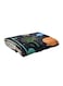 Baby &amp; Kids Lightweight Super Soft Black Microfiber Blanket with Dinosaurs design, Size 100x75cm