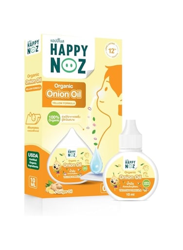 HAPPY NOZ ORGANIC ONION OIL &ndash; ANTI COUGH (10ml)