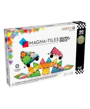 MAGNA-TILES&reg; Grand Prix 50-Piece Set