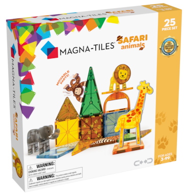 MAGNA-TILES&reg; Safari Animals 25 Piece Set