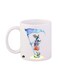 Kingdom Hearts Video Game Character Sora Printed Mug White/Beige/Blue