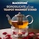 BLACKSTONE Borosilicate Glass Teapot Warmer Stand Candle Tea Base for Teapots up to 9cm Base Diameter Transparent Tea Light Holder, TP213 (GLASS WARMER ONLY)