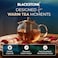 BLACKSTONE Borosilicatet Teapot Set 600ML with Stainless Steel Infuser Clear Arabic Tea Pot with Lid for Loose Leaf, Herbal & Blooming Tea, TP205 (600 ML)