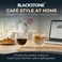 BLACKSTONE Double Wall Glass Coffee Mugs 250ML Hot & Cold Borosilicate Insulated Glasses for Home, Cafe & Restaurant, DG824 (GREEN, 2 PIECE SET)