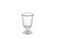 BLACKSTONE Double Wall Footed Glass Cups 200ml 2 Pieces Insulated Clear Pedestal Glass for Coffee Tea Iced Drinks and Desserts, DG960