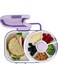 Kids Lunchbox with 5 Compartment Dispenser + Lunchbox &iuml;&frac14;&OElig;2-in-1 Bento Style Lunch Container, 5 Small +1 Large Sandwich Compartment&atilde;&euro;&sbquo;&acirc;&euro;&brvbar; (Purple)