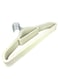 Baby Premium Non-Slip Velvet Hangers [Set of 10] (42cm) &acirc;&euro;&ldquo; Heavy Duty Velvet Suit Hangers with Tie Bar, 360 degree rotatory hook (White)