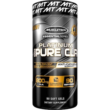 Muscletech Platinum Pure CLA, 800 mg, 90 Softgels