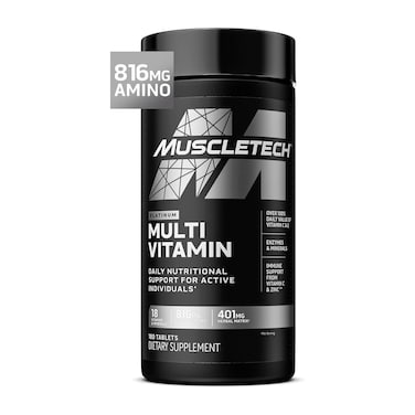 MuscleTech Platinum Multivitamin 180 ct