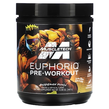 Muscletech Euphoriq Pre Workout, Boogieman Punch, 20