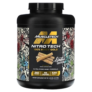 Muscletech Nitro Tech Whey Gold, Churros, 5 LB