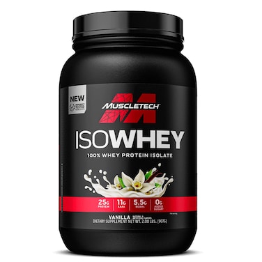Muscletech Isowhey, Vanilla, 2 LB