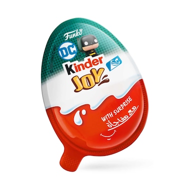 كيندر جوي فانكو دي سي بسكويت ويفر مغطى مع شوكولاتة قابلة للدهن، 20 غرام.