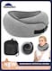 Neck Travel Pillow Memory Foam Neck Pillow for Comfort on Airplane Compact and Ergonomic Design for Travel, Car Rides, and Home Use Ideal for Adults and Kids