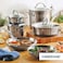 Farberware Millennium Stainless Steel Cookware Pots and Pans Set   NonstickCookware Set 10 Piece