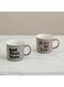 Box Hannah Text 2-Piece Mug Set - 350 ml