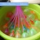 4 Pack of Self-Sealing Water Balloons (444 Water Balloons) Instant Balloons Easy Quick Fill Balloons with in 60 Second Splash Fun Rapid-Filling for Kids and Adults Party (Multicolored 12s)