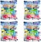 4 Pack of Self-Sealing Water Balloons (444 Water Balloons) Instant Balloons Easy Quick Fill Balloons with in 60 Second Splash Fun Rapid-Filling for Kids and Adults Party (Multicolored 12s)