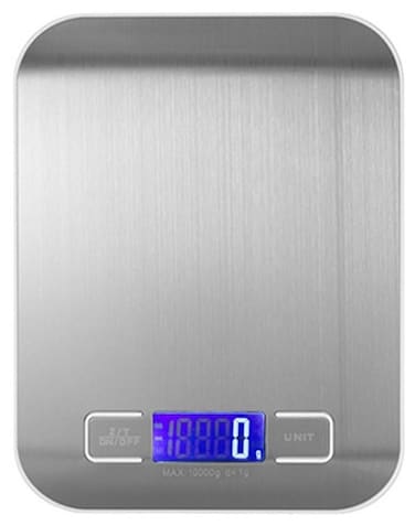 Electric Digital Food Scale,Gram Scale Multi-Functional Kitchen Scale and Baking Scale for Precise Weight Measuring and Portion Control,LCD Display weighing scale for food(MAX:10KG)