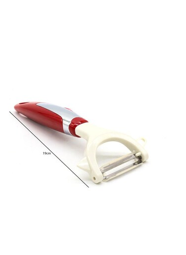 Y-Shaped Peeler Red 19cm