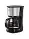 Black+Decker 750W 10 Cup Coffee Maker/Coffee Machine With Glass Carafe For Drip Coffee, Silver/Black - Dcm750S-B5, 2 Years Warranty