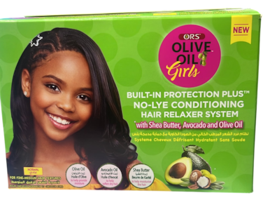 ORS OLIVE OIL GIRLS NO-LYE CONDITIONING HAIR RELAXER SYSTEM (NORMAL) (kids)