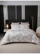 Printed Duvet Set, Queen Size Fits 180x200 cm - 6-Pcs Bed Set, Microfiber Fabric - 1 Duvet Cover, 1 Fitted Sheet, 2 Pillow Shams, 2 Pillowcases (Filler Not Included)