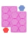 BREEZO 2PCS Silicone Cake Moulds, Cat Paw Shaped Silicone Chocolate Molds, Reusable Ice Cube Trays, Candy, Gummy, Jelly, Soap Molds DIY, Cookies Molds for Pets and Kids (6-Cavity)
