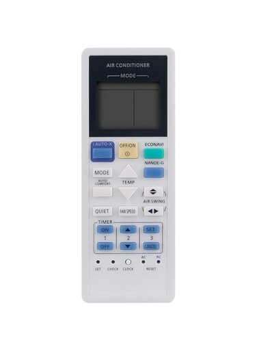 ALLIMITY New A75C3826 Remote Control Fit for Panasonic Air Conditioner CU-V18RKF-5 CU-V24RKF-5 CS-V18RKF-5 CS-V24RKF-5