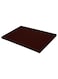 Inox Professional Heavy Duty High-Density Polyethylene Cutting Board - 60 x 40 x 2cm Brown