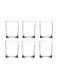 6-Piece Liberty Glass Set Clear 280ml