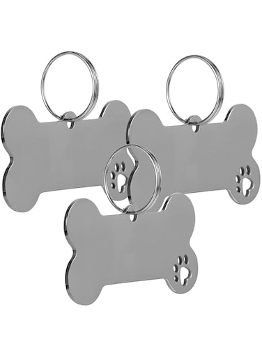 SWIUKPHE Pet Dog Tag, Cat Tag, Pet Charm Tag, Pet Pendent Pet Tag, Dog Phone Number Tag, Pet Id Tags, Dog Hanging Tags, Dog Id Hangings, Cat Name Tag, Personalized Dog Id Tags, 3PCS